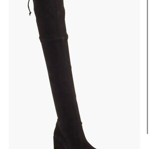 Stuart Weitzman Black Over-the-Knee Boots